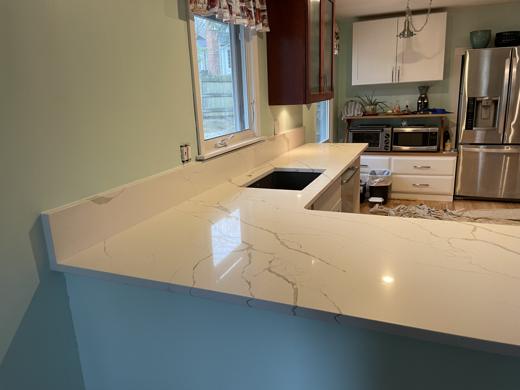 Stone countertop project by World Wide Stone