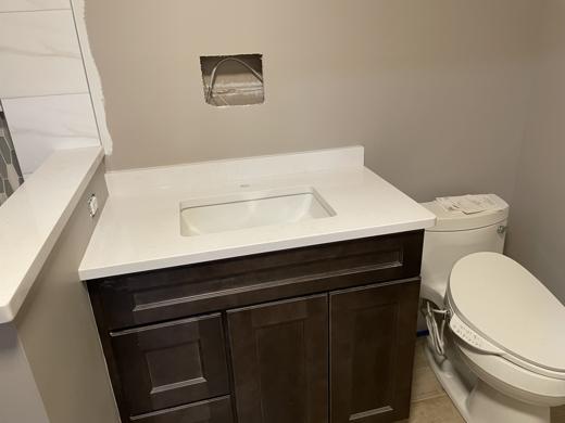 Stone countertop project by World Wide Stone