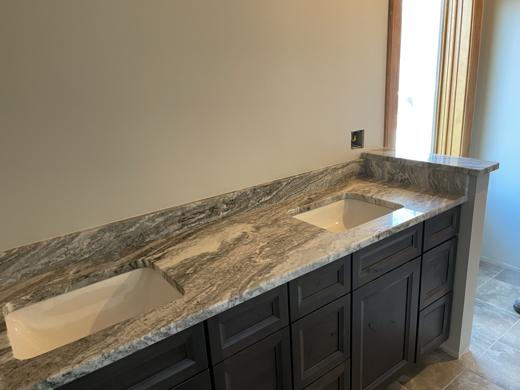 Stone countertop project by World Wide Stone