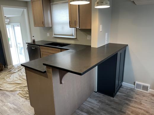 Stone countertop project by World Wide Stone