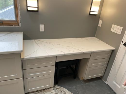 Stone countertop project by World Wide Stone