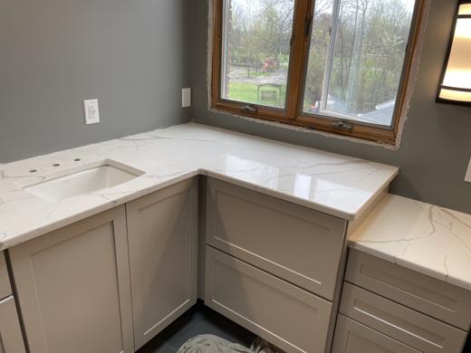 Stone countertop project by World Wide Stone