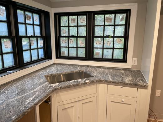 Stone countertop project by World Wide Stone