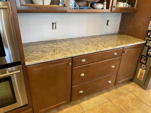 Stone countertop project by World Wide Stone