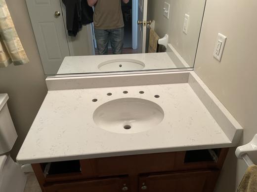 Stone countertop project by World Wide Stone
