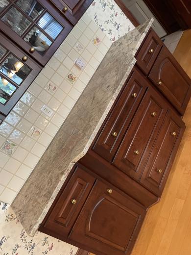 Stone countertop project by World Wide Stone