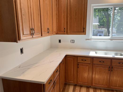 Stone countertop project by World Wide Stone