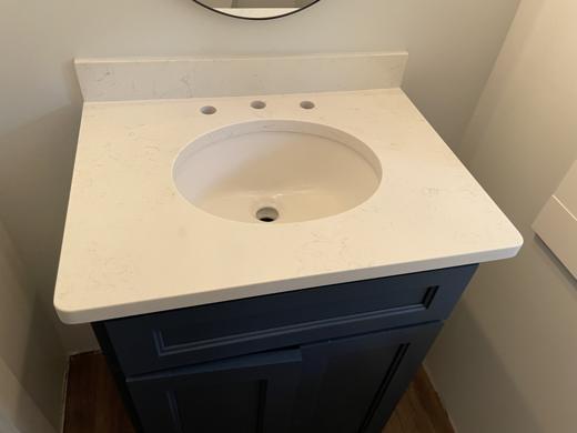 Stone countertop project by World Wide Stone
