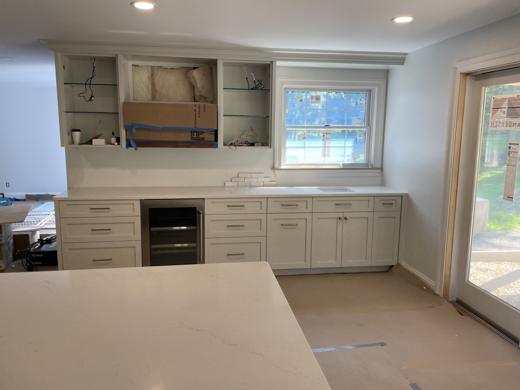 Stone countertop project by World Wide Stone