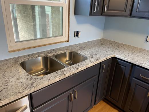 Stone countertop project by World Wide Stone