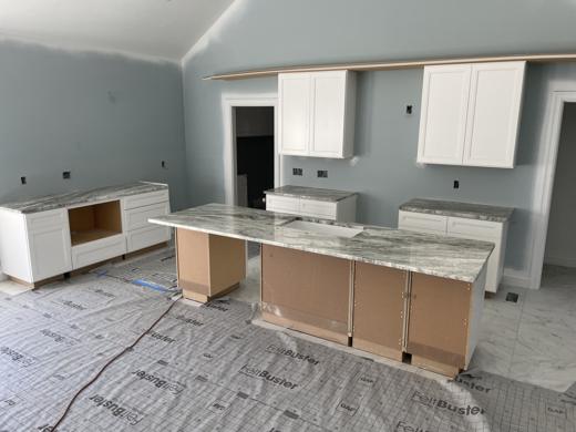 Stone countertop project by World Wide Stone