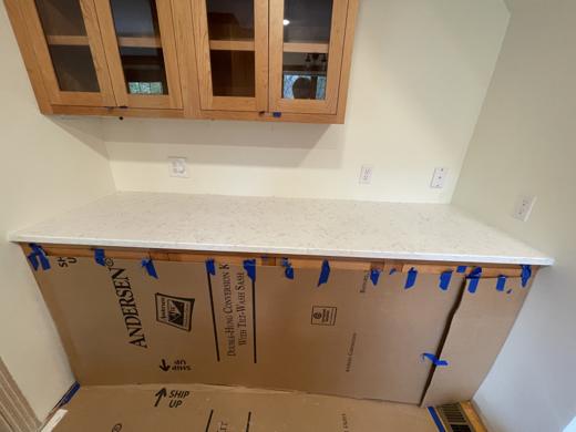 Stone countertop project by World Wide Stone