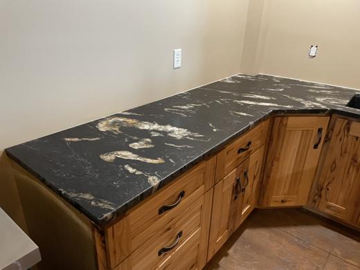 Stone countertop project by World Wide Stone