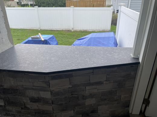 Stone countertop project by World Wide Stone