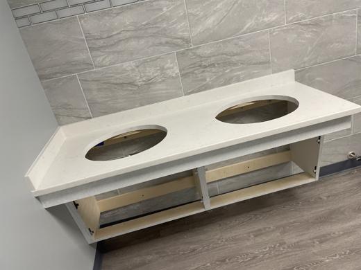 Stone countertop project by World Wide Stone
