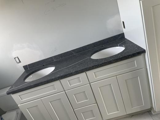 Stone countertop project by World Wide Stone