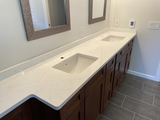 Stone countertop project by World Wide Stone