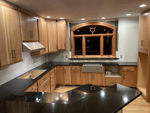 Stone countertop project by World Wide Stone